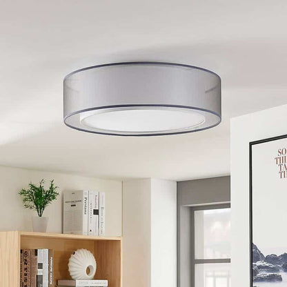 Amon audinio lubinis šviestuvas, pritemdomas, pilkas