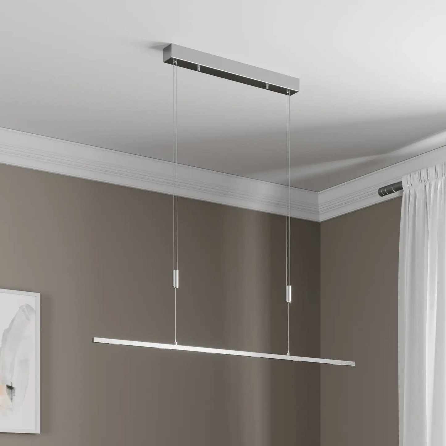 Arnik LED pakabinamas valgomojo šviestuvas, reguliuojamas, 120 cm