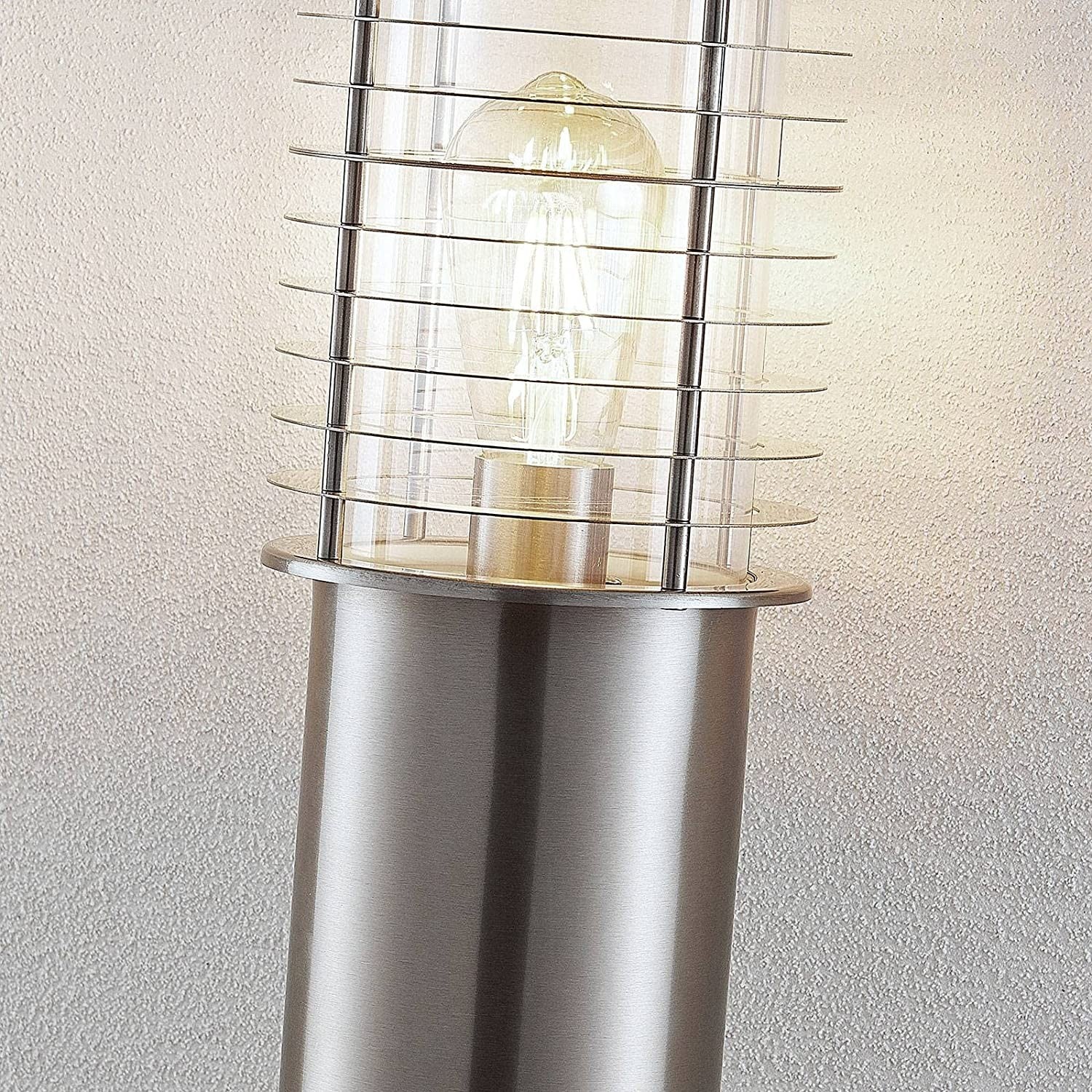 Finnegan nerūdijančio plieno stulpelis su tinkleliu