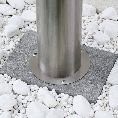 Finnegan nerūdijančio plieno stulpelis su tinkleliu