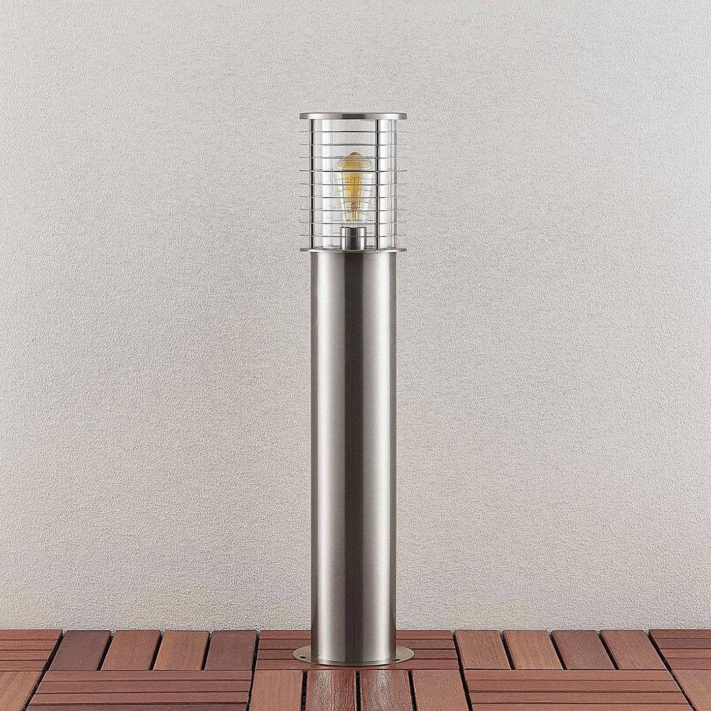 Finnegan nerūdijančio plieno stulpelis su tinkleliu