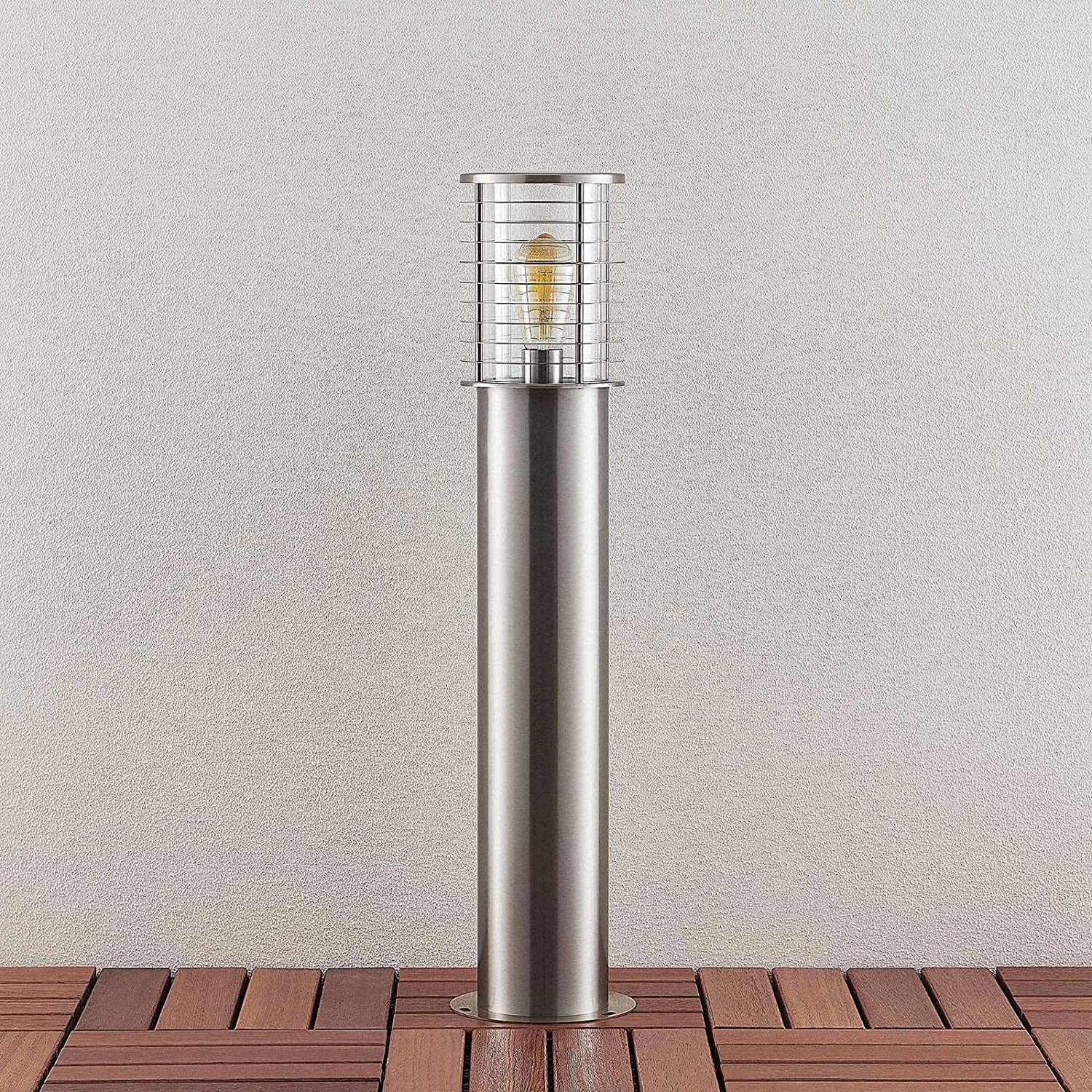 Finnegan nerūdijančio plieno stulpelis su tinkleliu