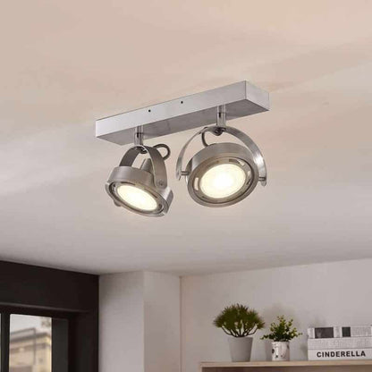 Munin LED prožektorius, reguliuojamas, aliuminis, 2 lempų