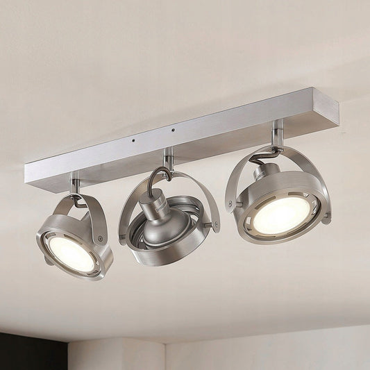 Munin LED prožektorius, reguliuojamas reguliavimas, aliuminis, 3 lempučių