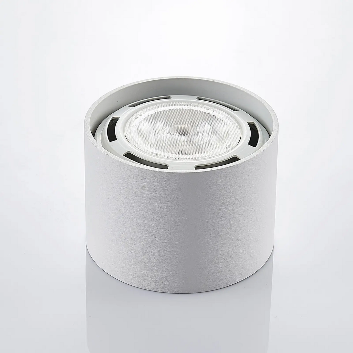 LED lubų prožektorius Mabel, apvalus, baltas