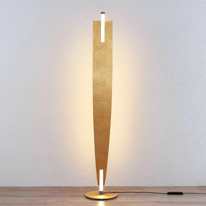 Elegantiško aukso spalvos LED toršeras Marija