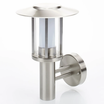 Gregory LED lauko sieninis šviestuvas, nerūdijantis plienas