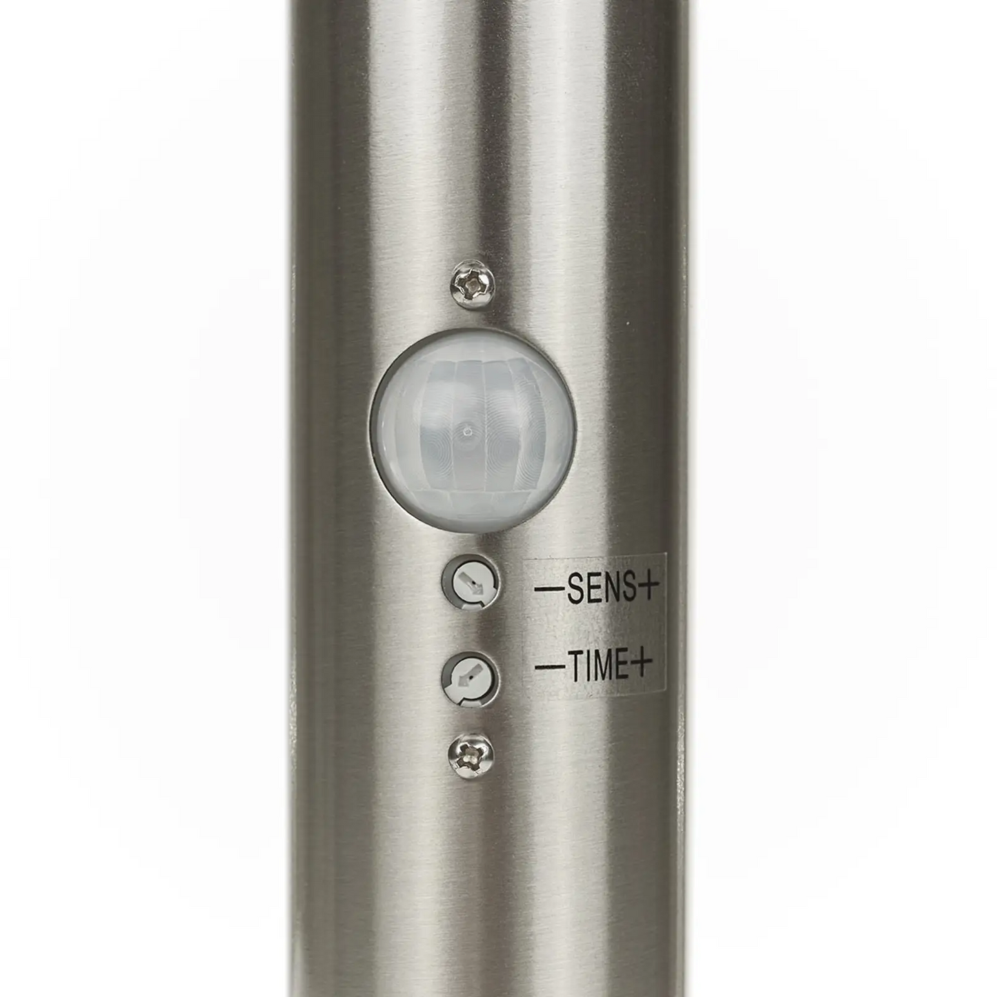 Gregory LED koloninė lempa, nerūdijančio plieno, su jutikliu