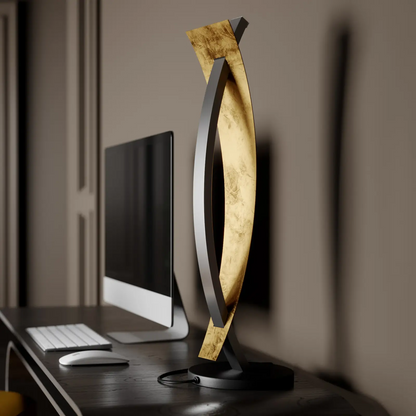 LED stalinis šviestuvas Marija juodos spalvos