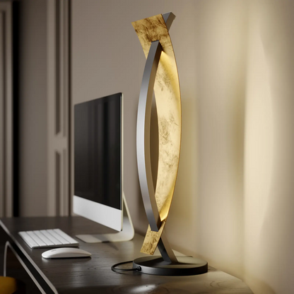 LED stalinis šviestuvas Marija juodos spalvos