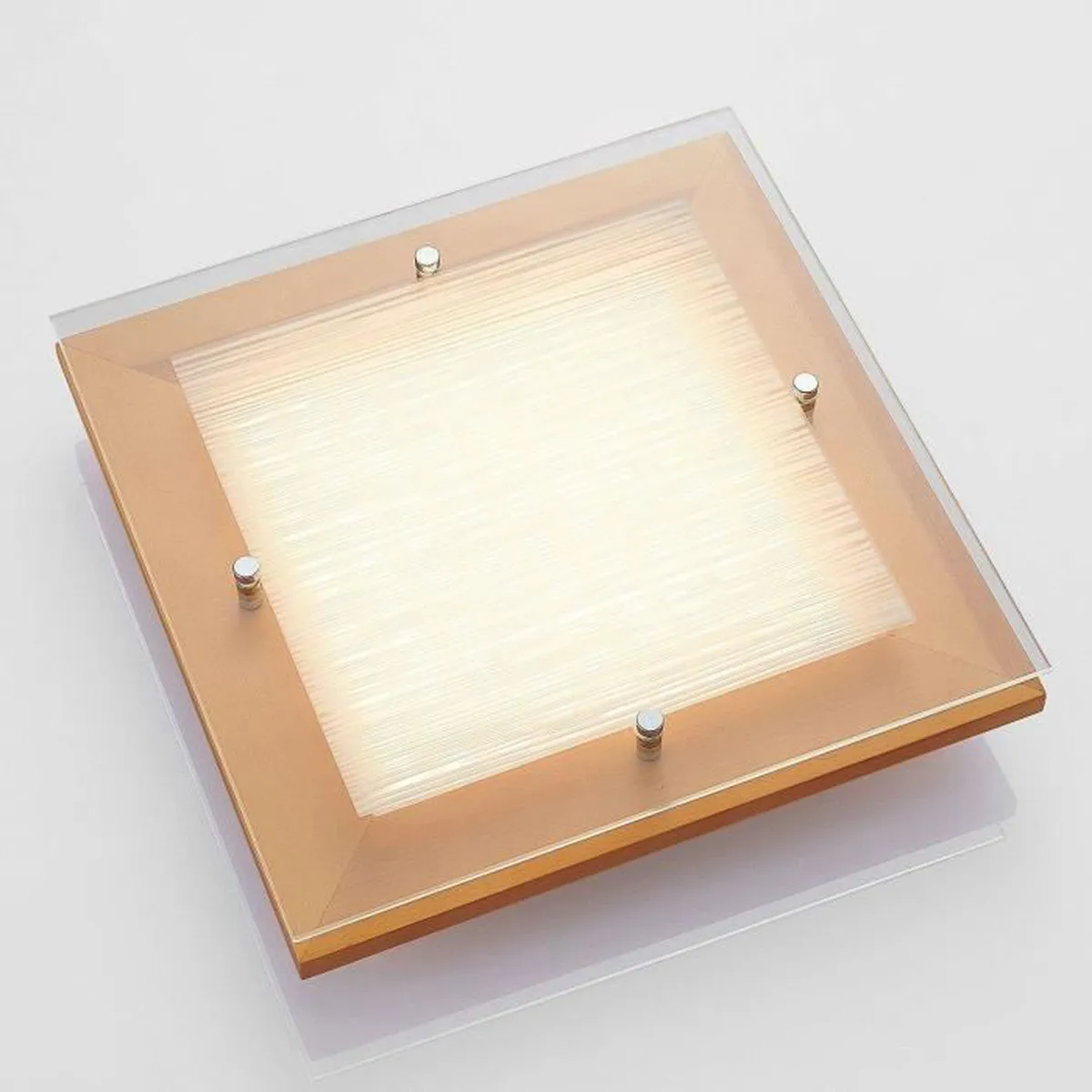 Medinis LED lubinis šviestuvas Cattleya, 32 cm