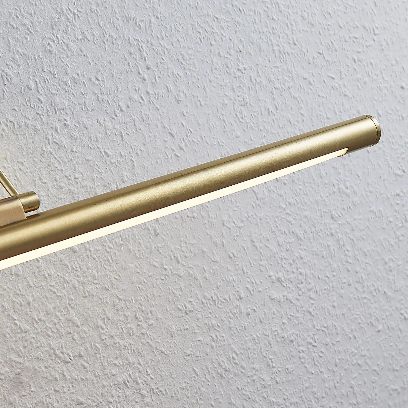 Mailine LED vaizdo šviestuvas su jungikliu, žalvaris