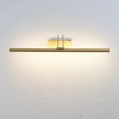 Mailine LED vaizdo šviestuvas su jungikliu, žalvaris