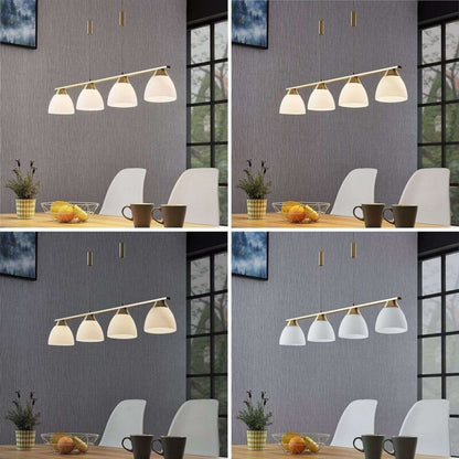 Cersei LED pakabinamas šviestuvas iš matinio žalvario