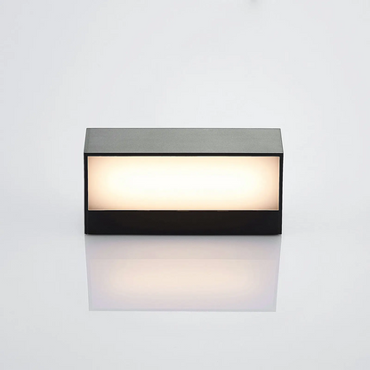 LED lauko sieninis šviestuvas Nienke, IP65, 17 cm