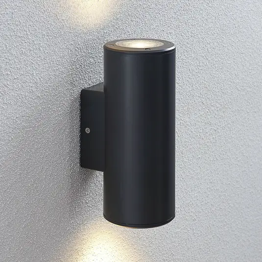 Sieninis lauko šviestuvas Nati, IP54, GU10, apvalus