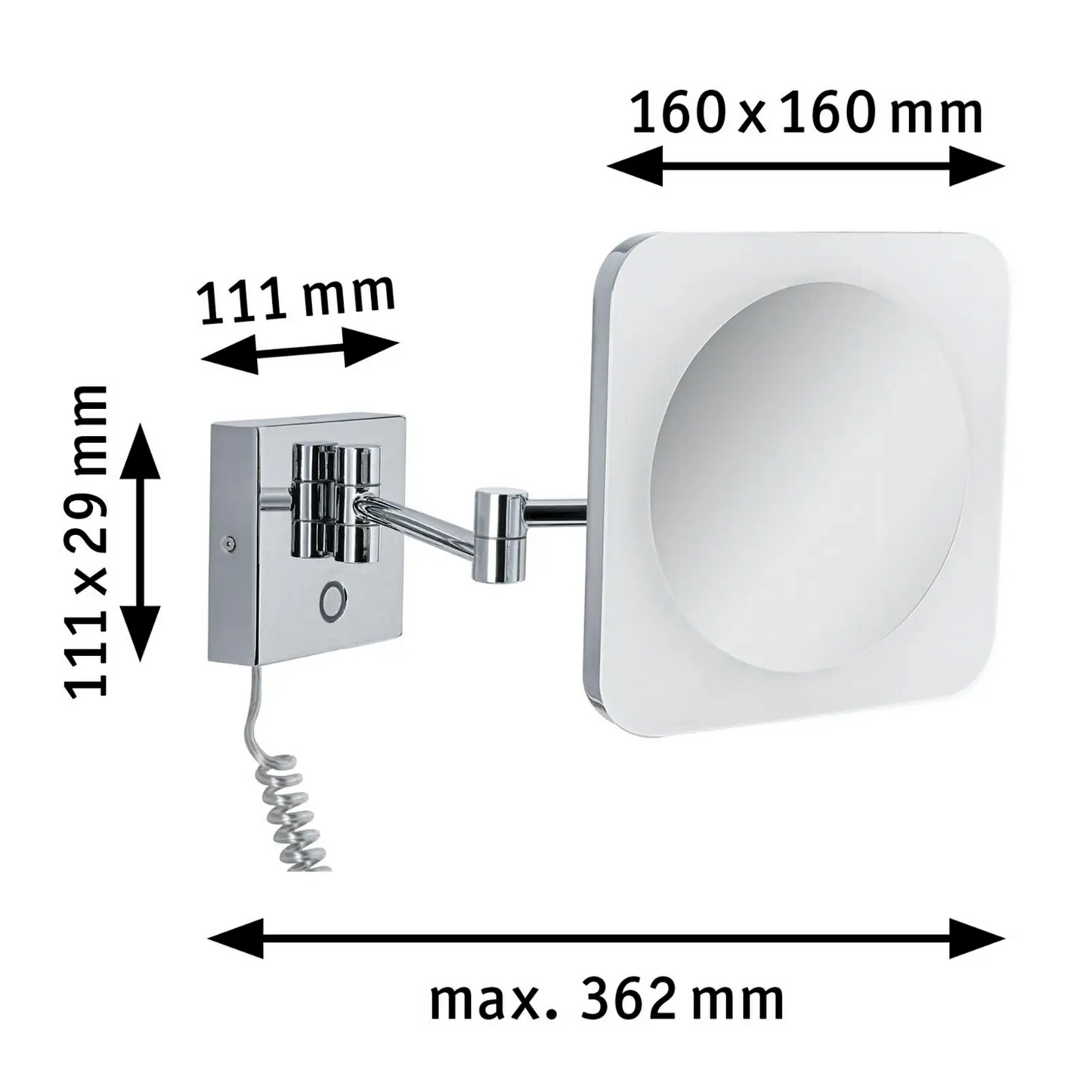 Jora - Vonios veidrodžiai su LED Paulmann