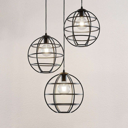 Bekira pakabinamas šviestuvas, trijų lempučių, komplektuojamas