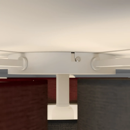 Lindby Laurenz lubinis šviestuvas, 6 lempučių, pilka, ruda