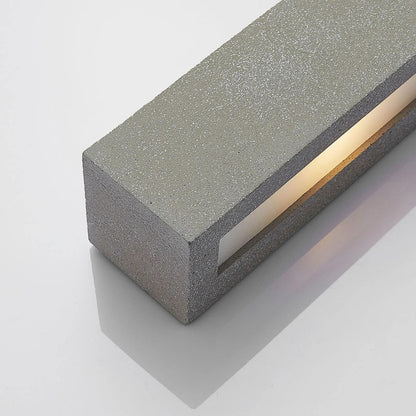 Lindby Nellie LED betoninis sieninis šviestuvas, plotis 21,8 cm