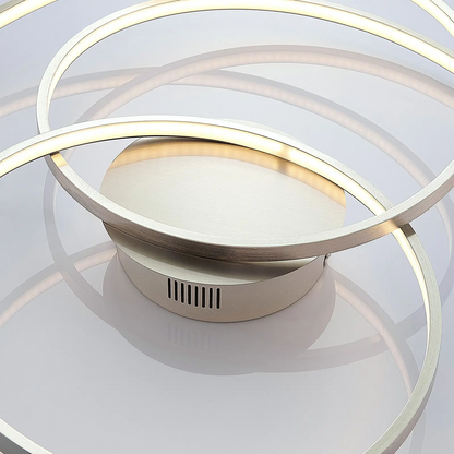 Lindby Ronka LED lubinis šviestuvas, satininis nikelis