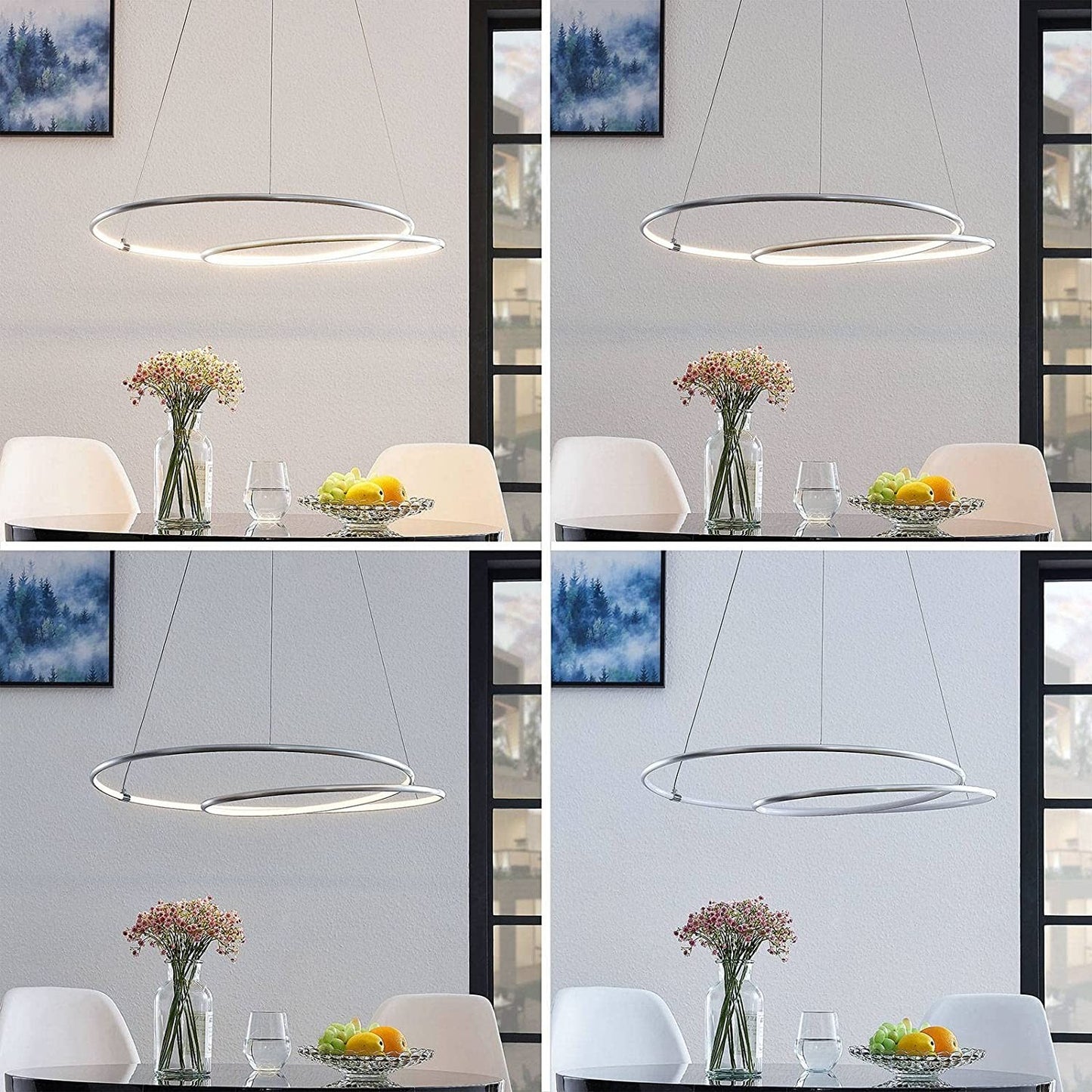 Lindby Lucy LED pakabinamas šviestuvas, 70cm, aliuminis