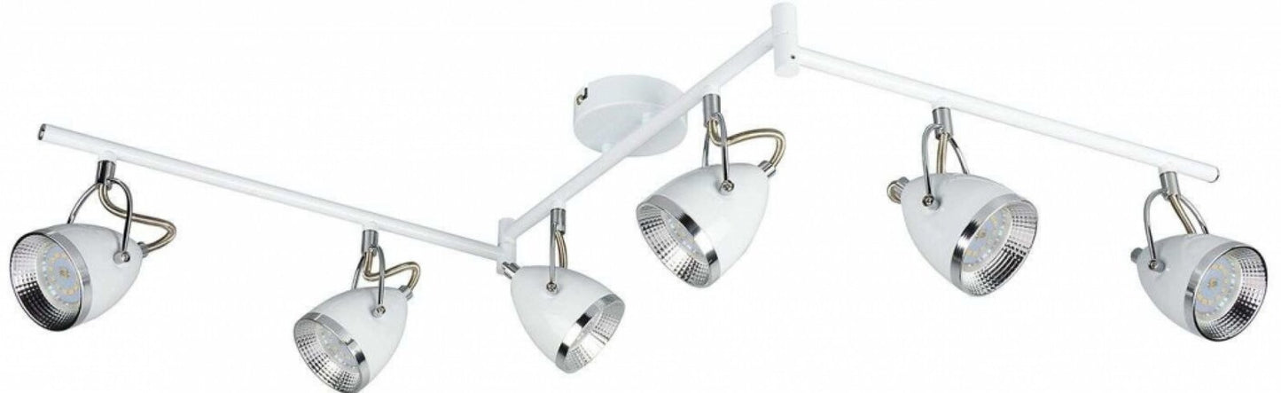 Lindby Jadon LED prožektorius baltas 6 lempučių.