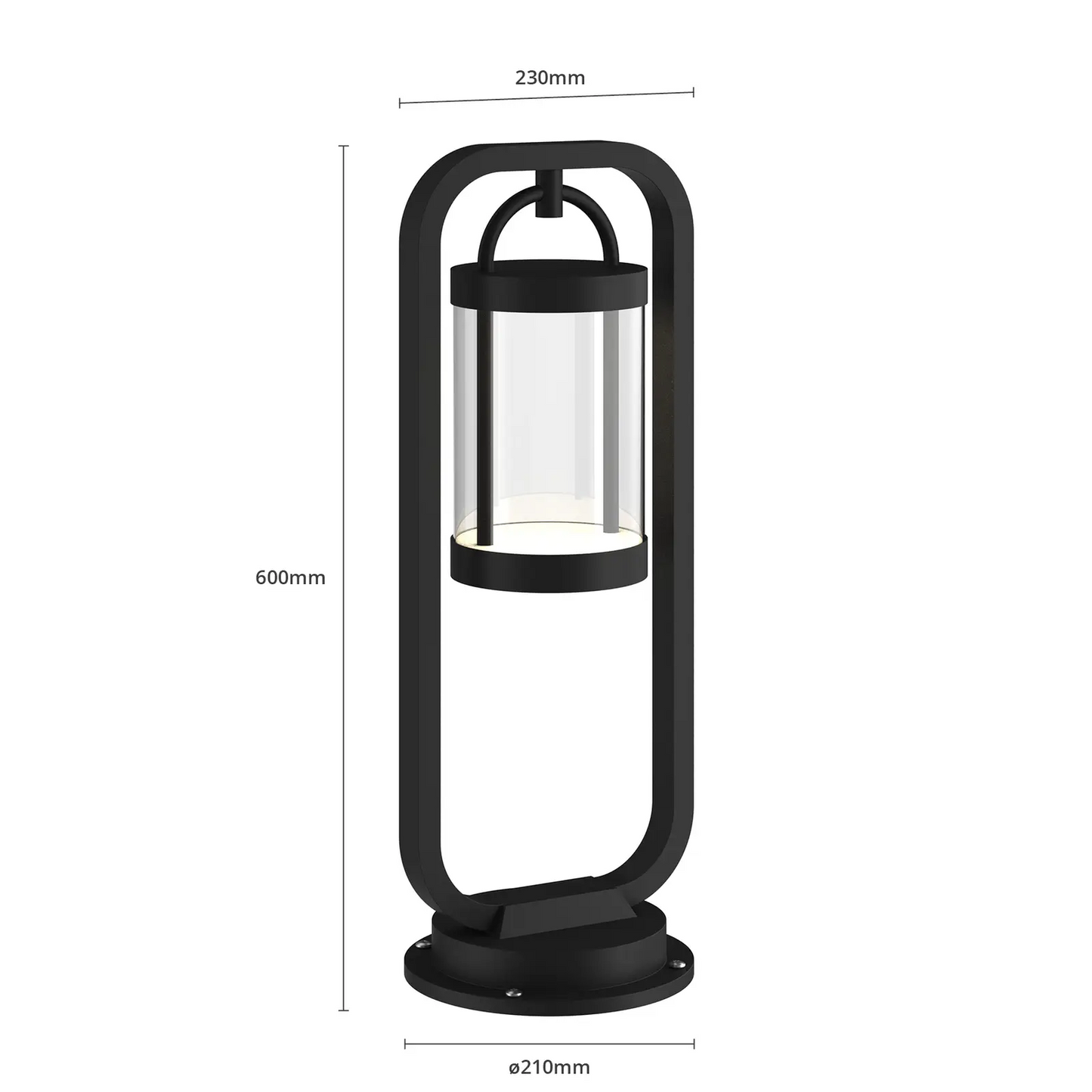 Lucande Caius LED koloninis šviestuvas