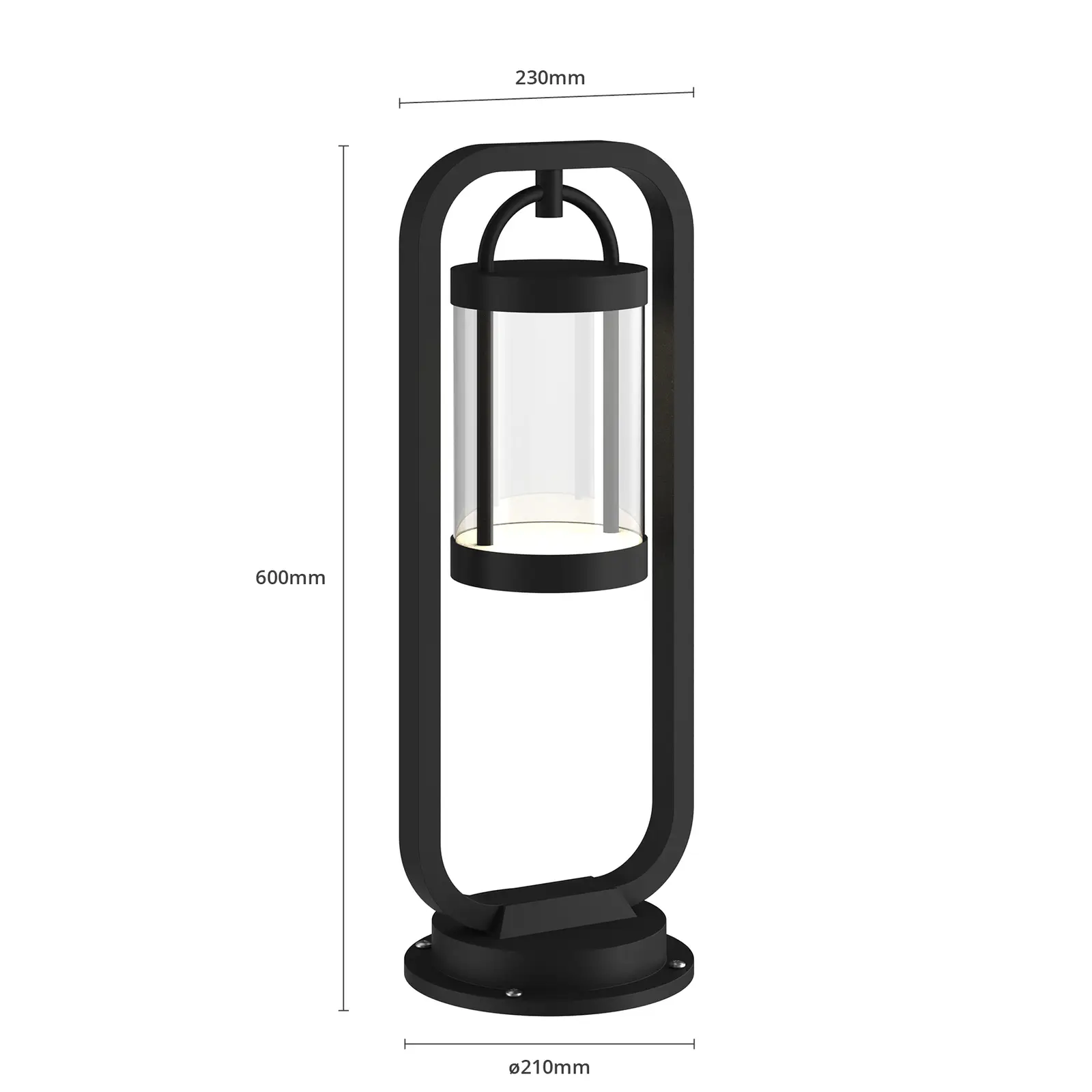 Lucande Caius LED koloninis šviestuvas