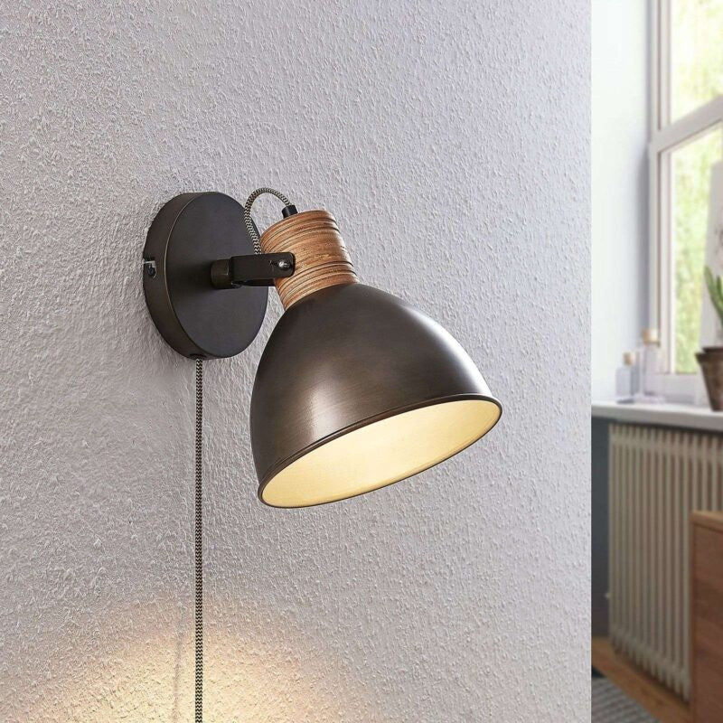 Lindby Arina sieninis šviestuvas su laidu, Ø 20 cm