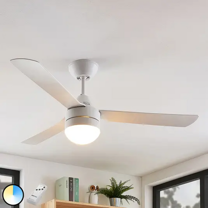 Starluna Andi apšviestas lubų ventiliatorius, E14