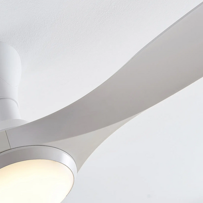 Starluna Borga LED lubų ventiliatorius 3 mentės, baltos spalvos