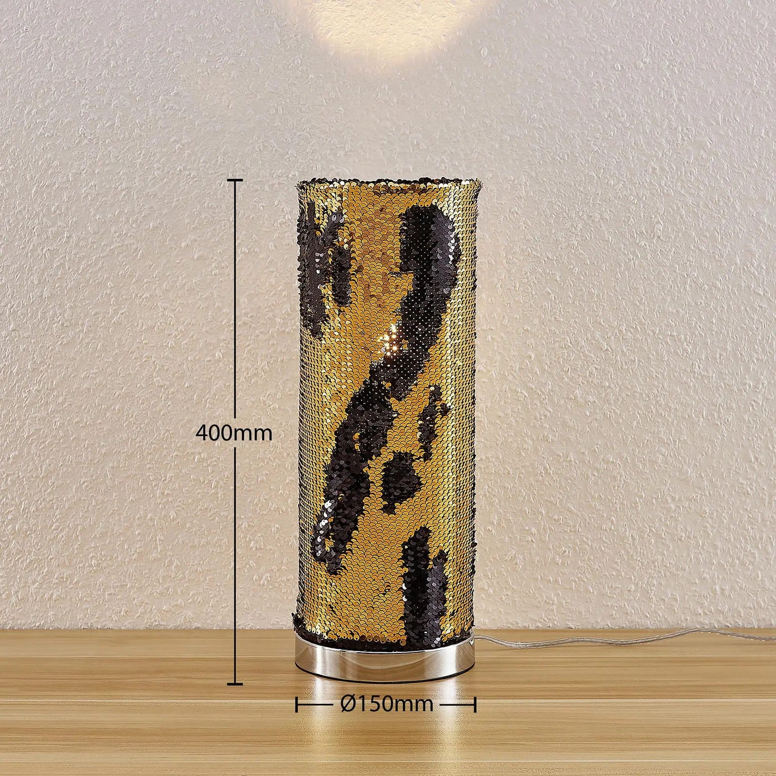 Lindby Jacira stalinis šviestuvas su apverčiamais blizgučiais