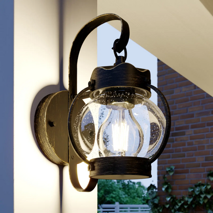 Lindby Stefania lauko sieninis šviestuvas, senovinis, E27