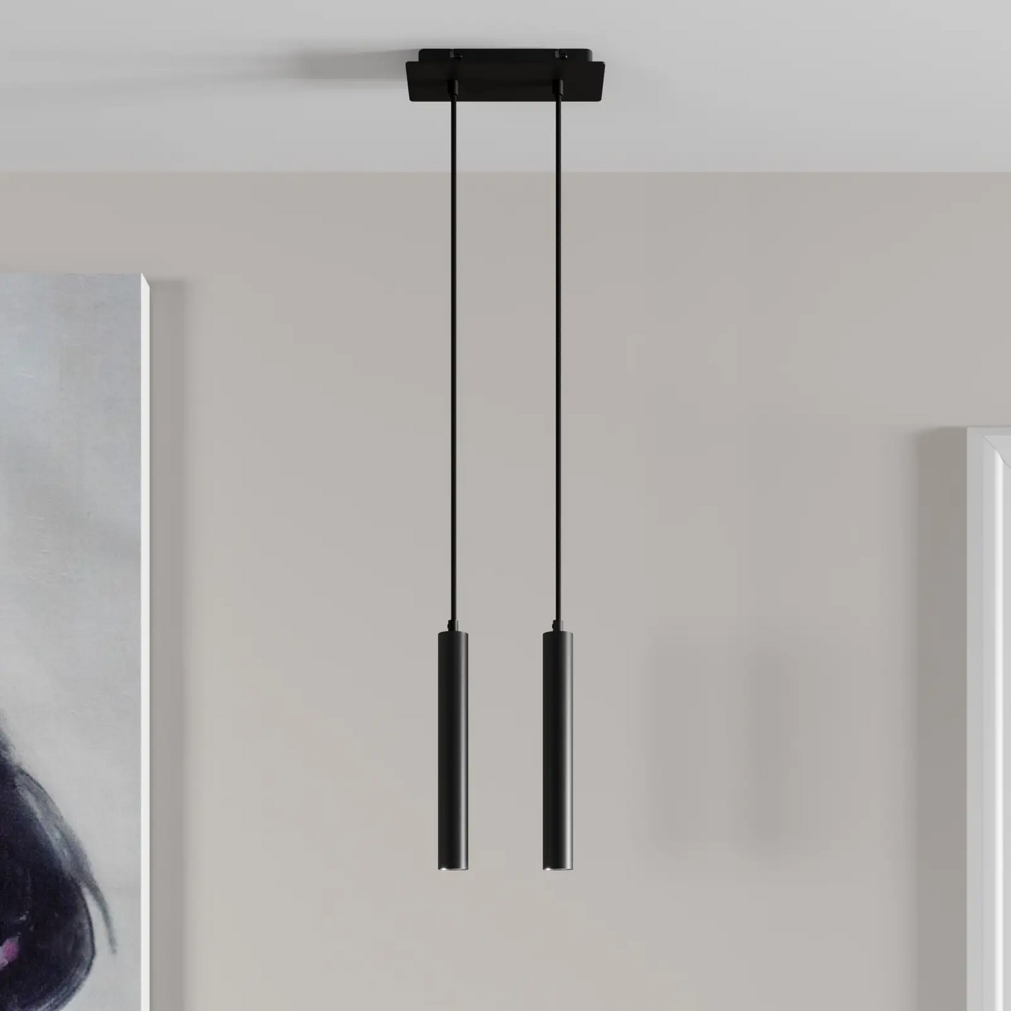 Archchio Franka LED pakabinamas šviestuvas, 2 liepsnos