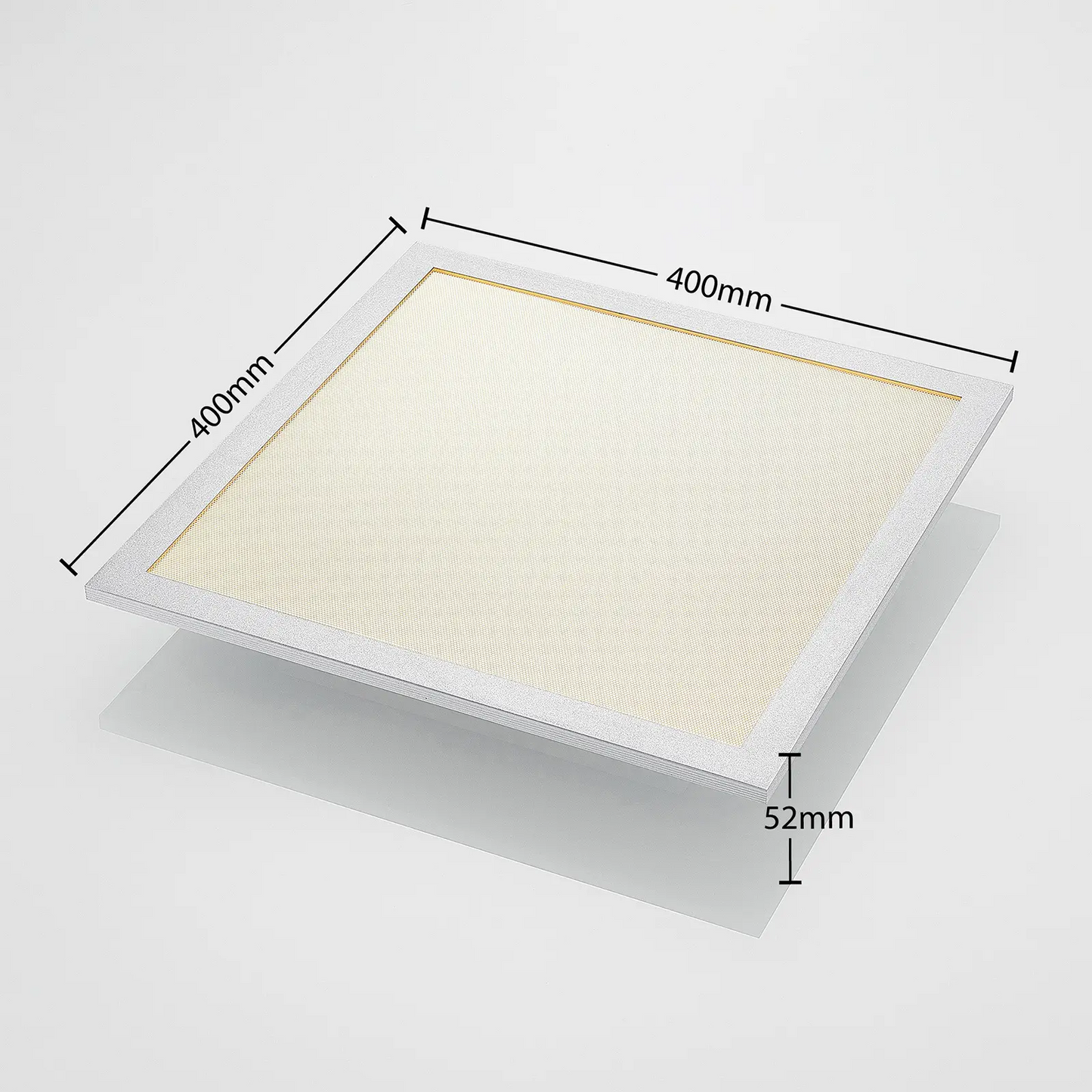 Prios Gelora LED panelė, CCT, 40cm x 40cm