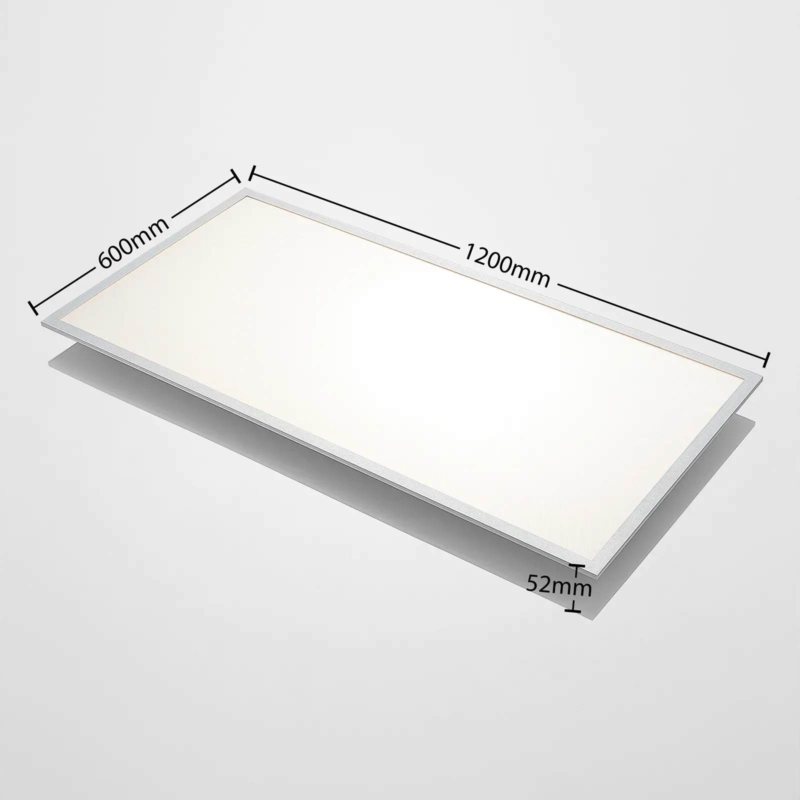 Prios Gelora LED panelė, CCT, 120cm x 60cm