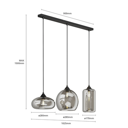 Lindby Marla pakabinamas šviestuvas