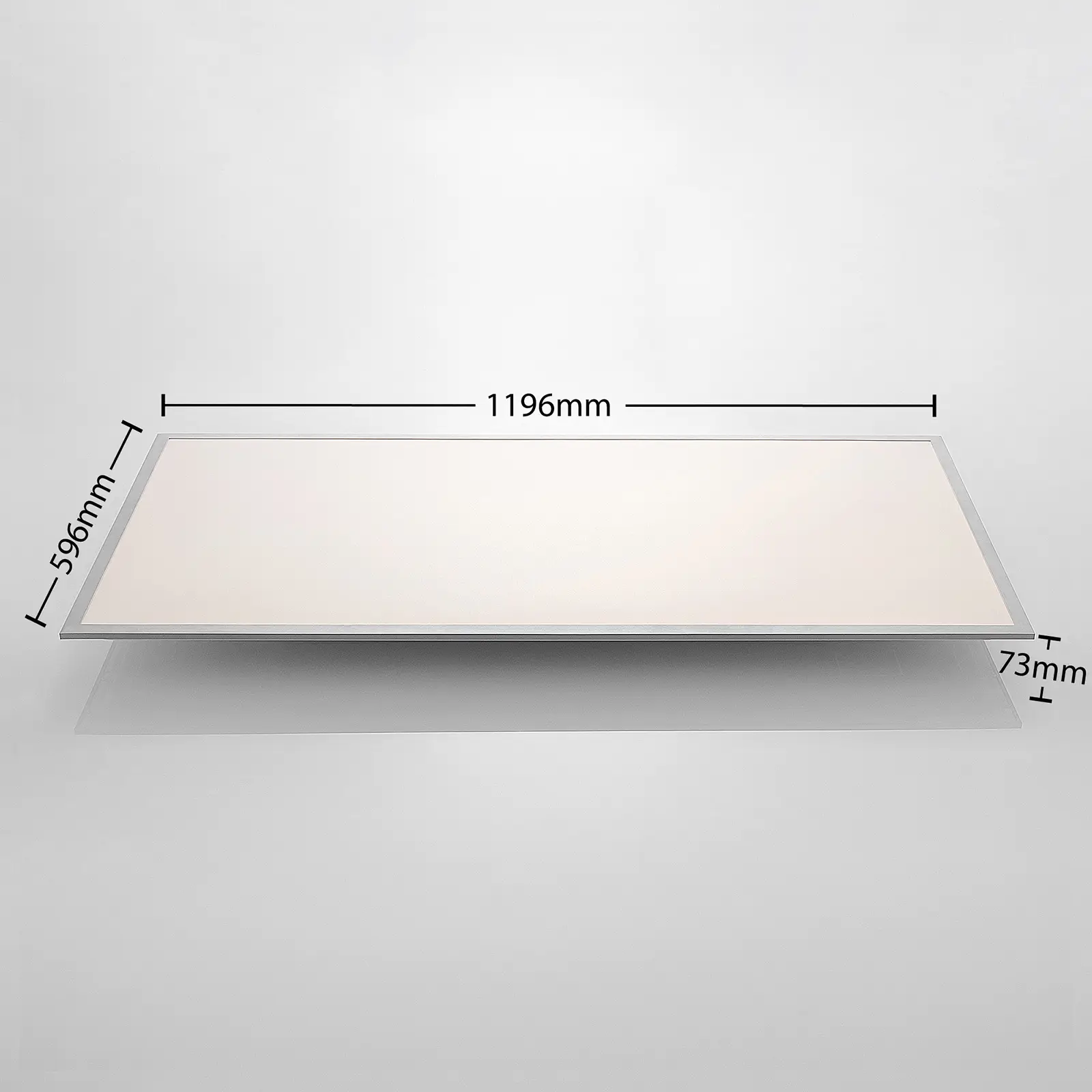 Lindby Stenley LED skydelis CCT 119cm x 59cm
