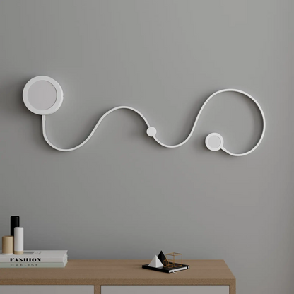 Lindby Annegrit LED sieninis šviestuvas reguliuojamas 20W