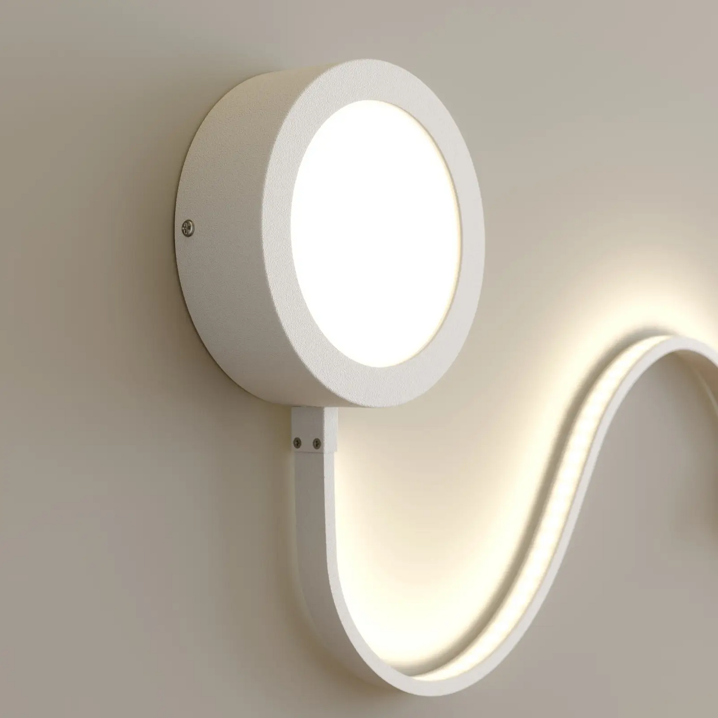 Lindby Annegrit LED sieninis šviestuvas reguliuojamas 20W