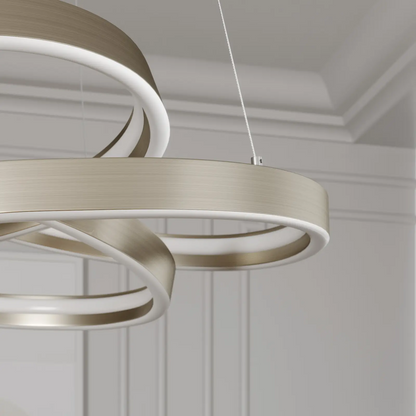 Lucande Gunbritt LED pakabinamas šviestuvas, 60 cm