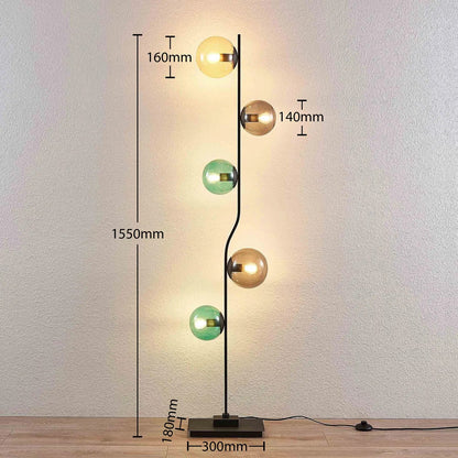 Lindby Avalyn toršeras, įvairiaspalvis, juodas