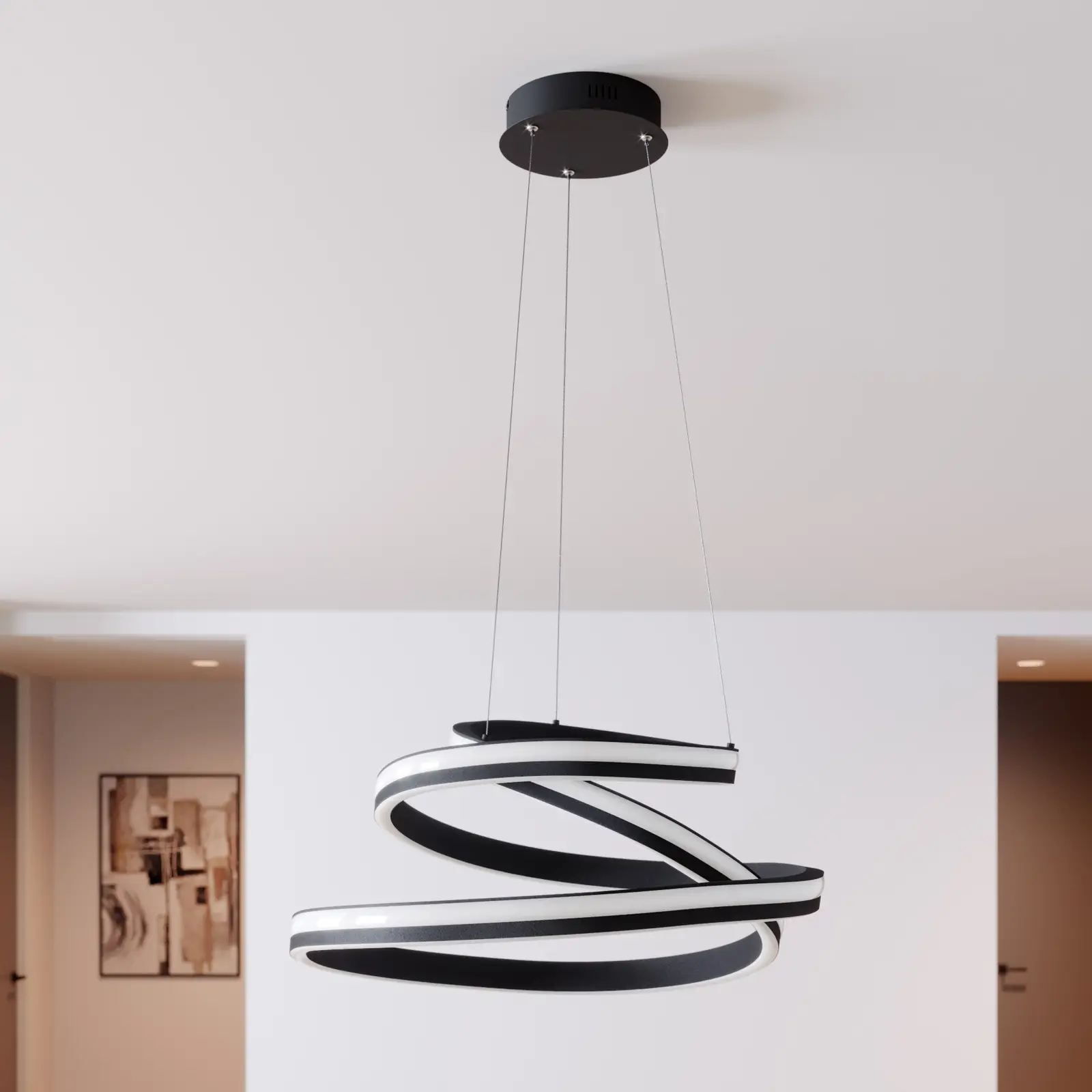 Lucande Emlyn LED pakabinamas šviestuvas, 60 cm