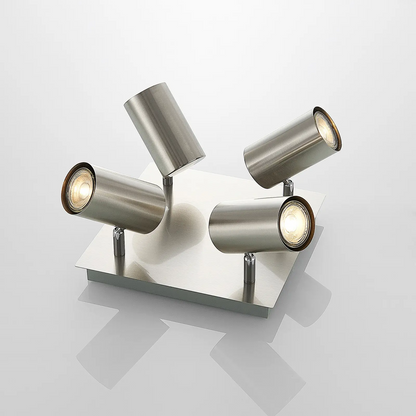 Lindby Joffrey lubinis šviestuvas, keturių lempučių, nikelio