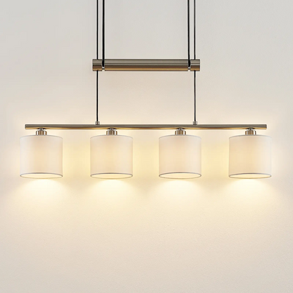 Lindby Jorin pakabinamas šviestuvas, reguliuojamo aukščio, baltas