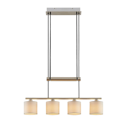 Lindby Jorin pakabinamas šviestuvas, reguliuojamo aukščio, baltas