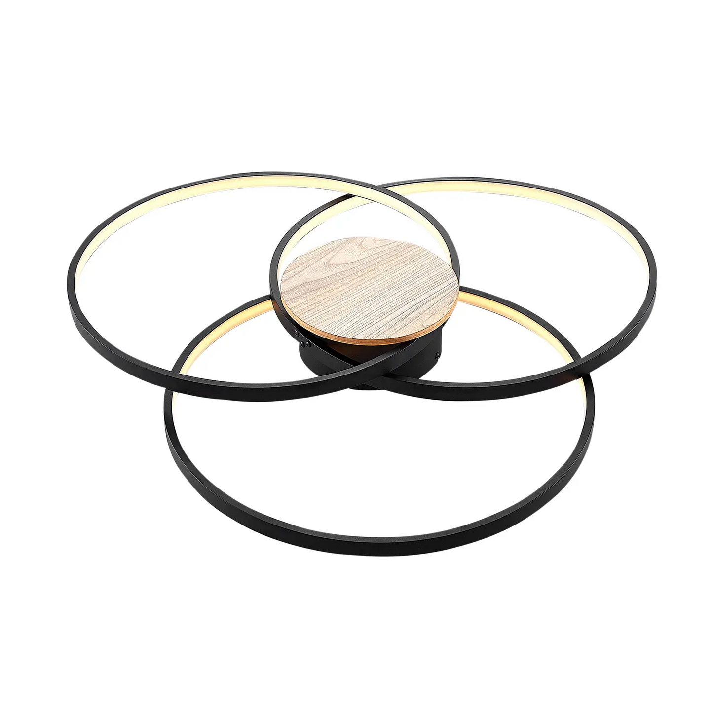 Lindby Riley LED lubinis šviestuvas, pritemdomas, juodas