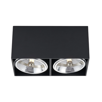 Arcchio Jarle lubinis šviestuvas, dvigubas juodas