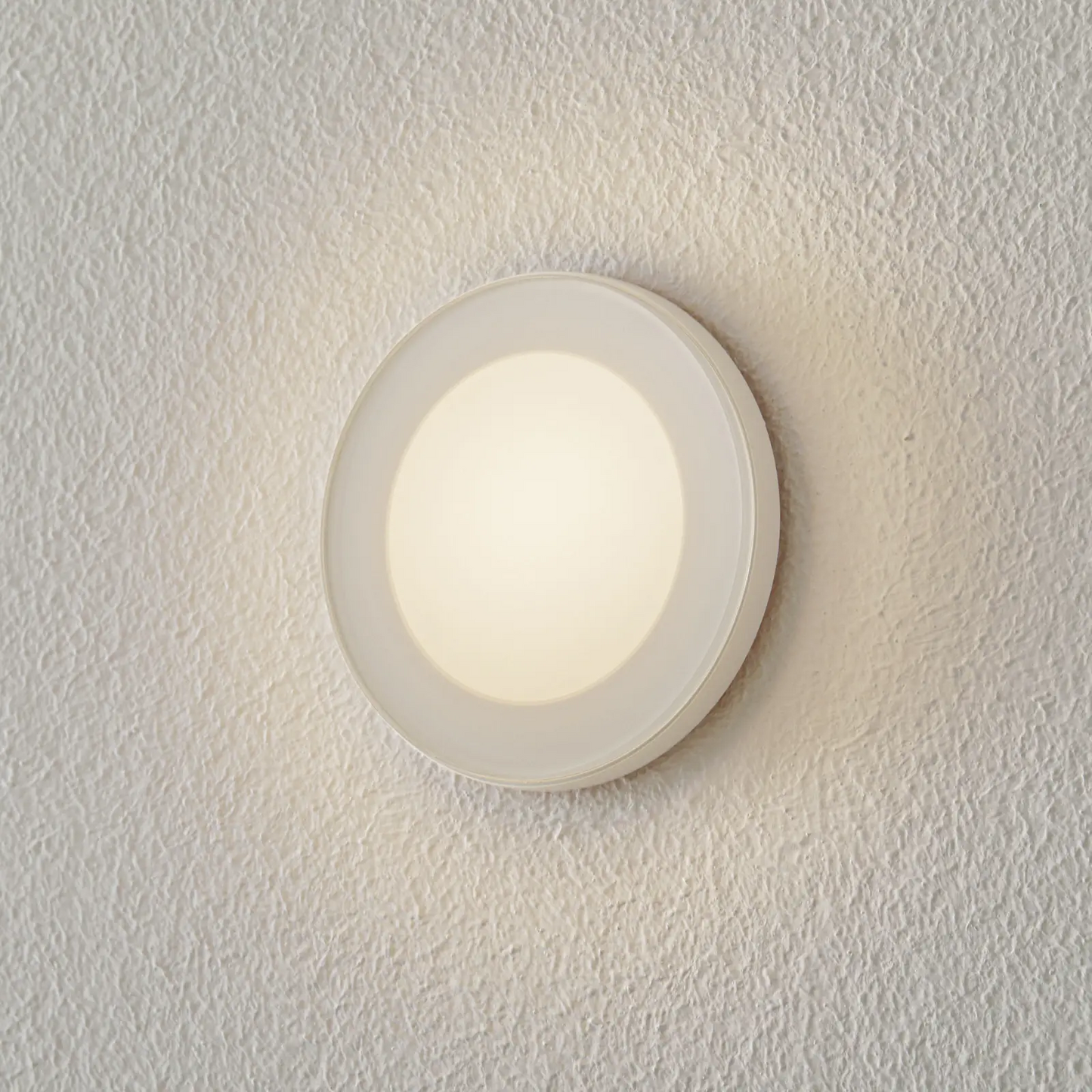 BEGA Accenta sieninis montavimas apvalus žiedas baltas 160lm